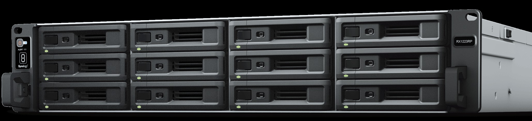 Synology RackStation 12 Bay Expansion Unit for: SA series:SA6400; 23 series:RS2423RP+; RS2423+ .