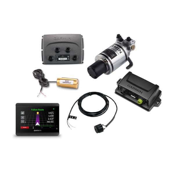 Garmin Reactor 40 Compact Hyd AP, w/Pump, System Pack ShaDr GHC 50