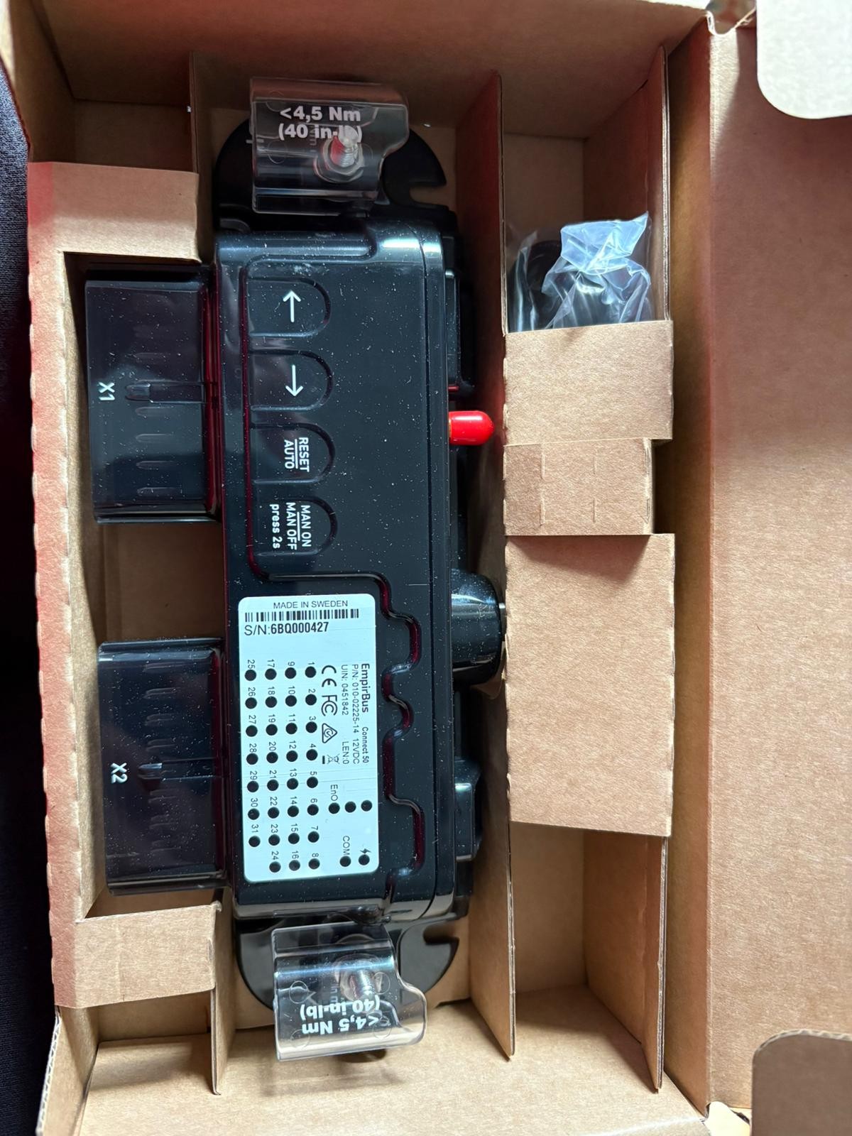 Garmin Connect 50, EmpirBus, 12V O 20, I 11, EnO
