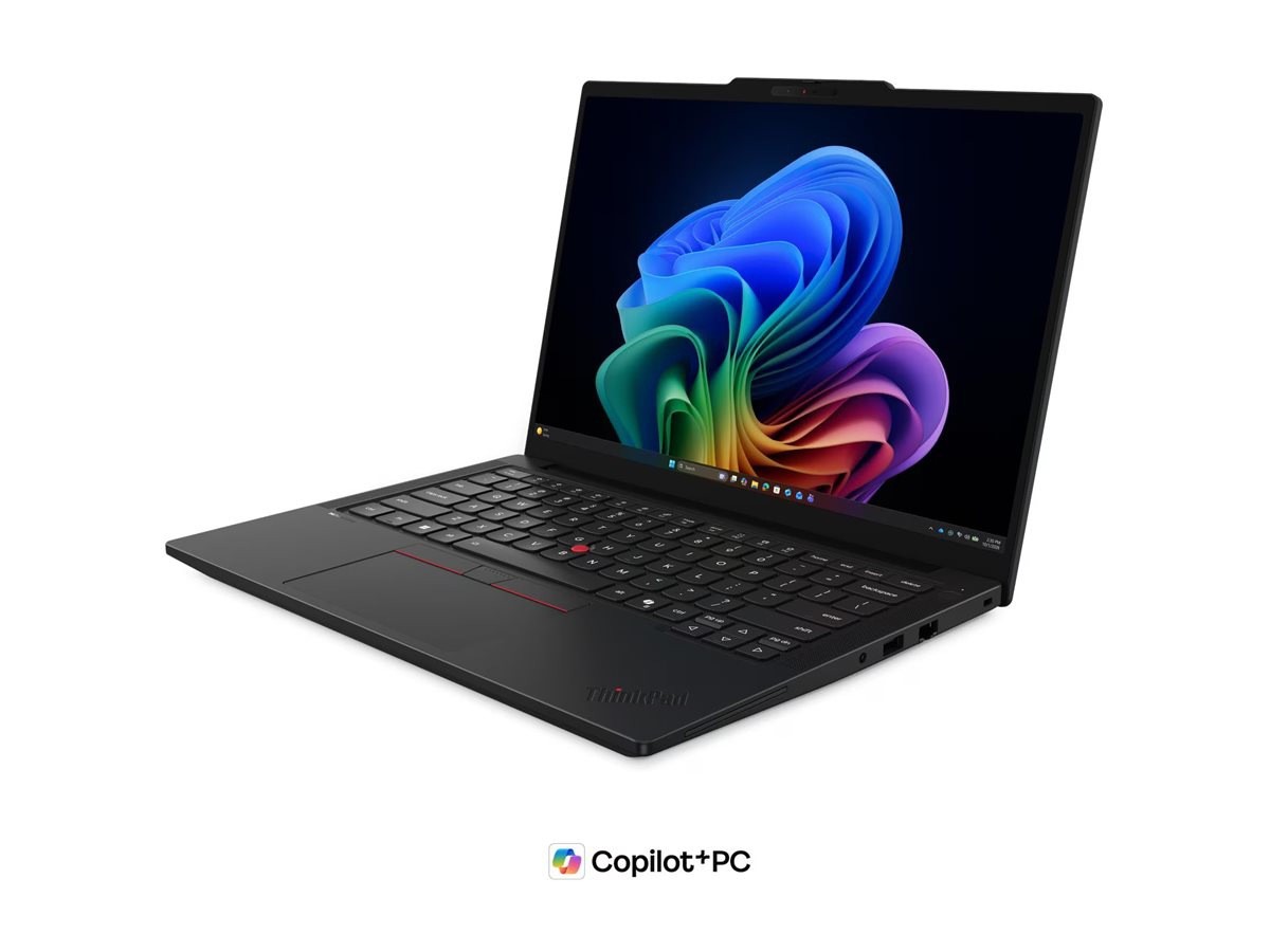 LENOVO ThinkPad T14 Gen 7 (Intel) , 14" WUXGA (1920x1200) IPS 400nits Anti-glare, 45% NTSC, 60Hz, DBEF5 , Intel Core™ Ultra 7 355, 8C (4P + 4LPE) / 8T, Max Turbo up to 4.7GHz, 12MB Intel® Smart Cache , Copilot+ PC, Up to 49 TOPS , 32GB LPCAMM2 LPDDR5X-6800