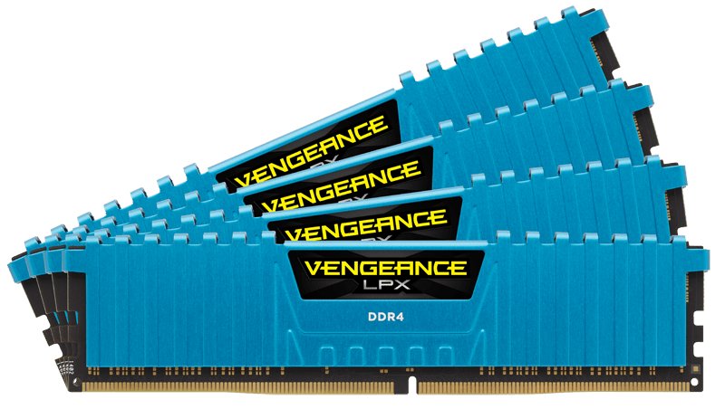 Corsair CMK16GX4M4A2400C14B D4Lp 4x4