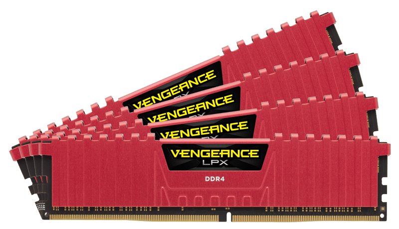 Corsair CMK16GX4M4A2400C14R D4Lp 4x4
