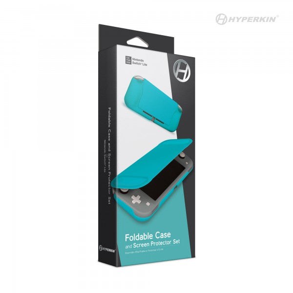 Hyperkin Foldable Case and Screen Protector Set For Switch Lite - Turquoise