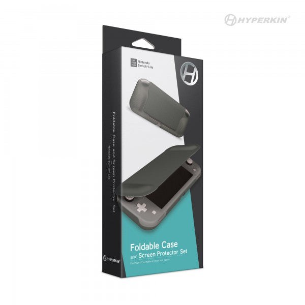 Hyperkin Foldable Case and Screen Protector Set For Switch Lite - Gray