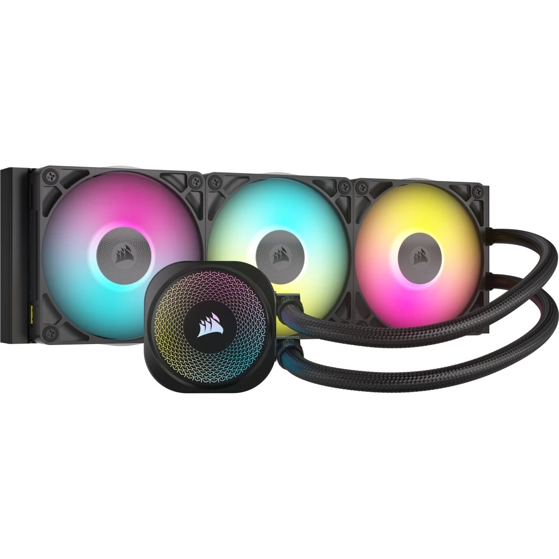 Corsair iCUE LINK TITAN 360 RX RGB Liquid CPU Cooler – RX120 RGB Fans – Fits Intel® LGA 1851/1700; AMD® AM5/AM4.