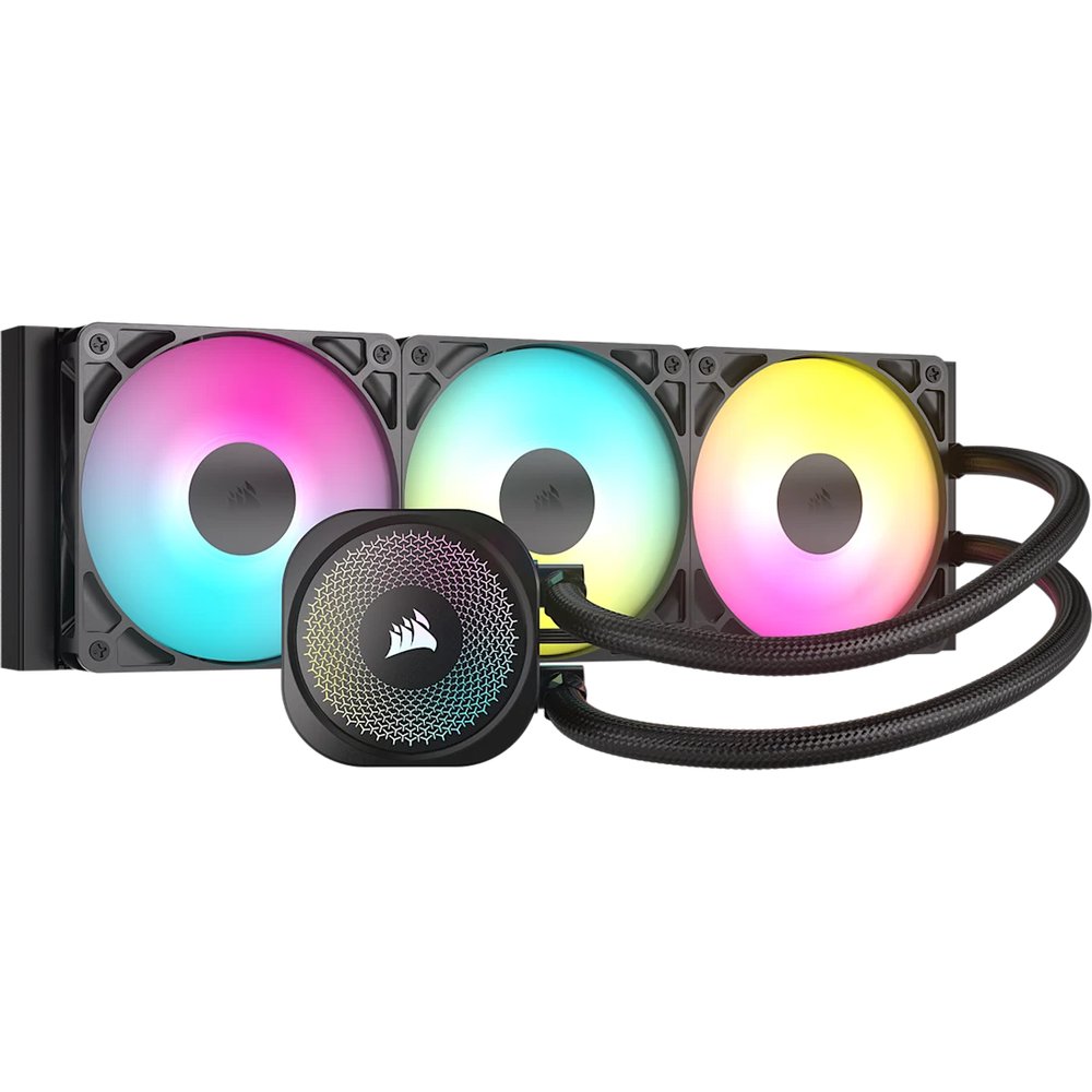 Corsair NAUTILUS 360 ARGB; 360mm Radiator; Liquid CPU Cooler; Intel® LGA 1851/1700; AMD® AM5/AM4