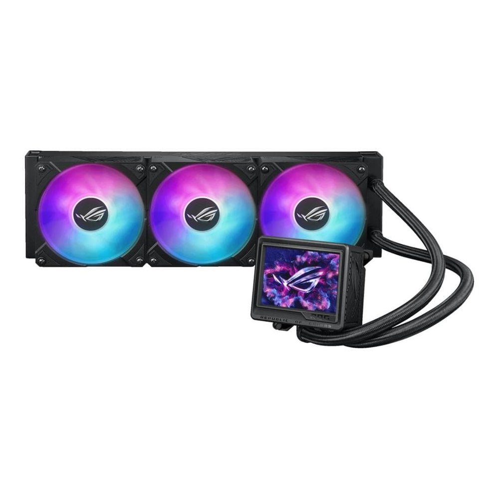 ASUS OP ASUS Cooler Water block dimention: 89x91x108 mm. Block Material (CPU Plate):Copper. Radiator Dimension: 399.5x120x30mm