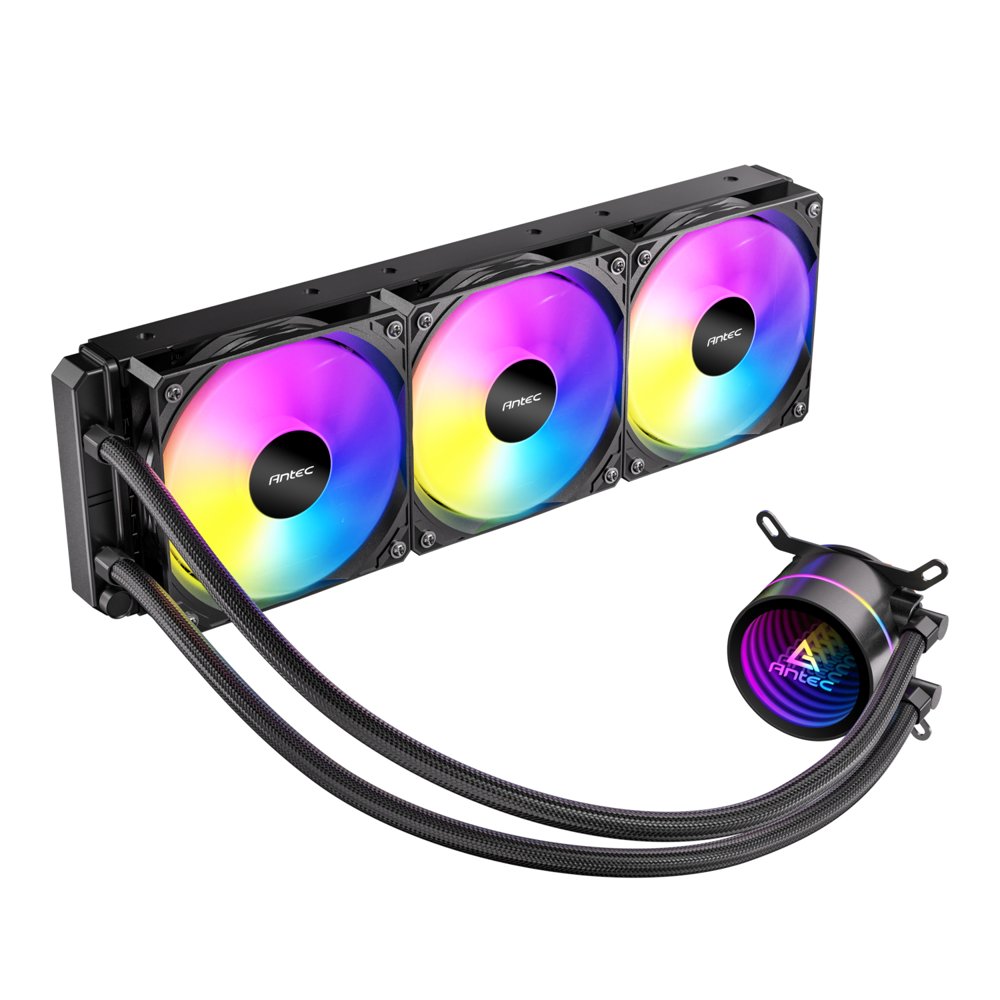Antec Luna - 360mm ARGB CPU Water Cooler - Black
