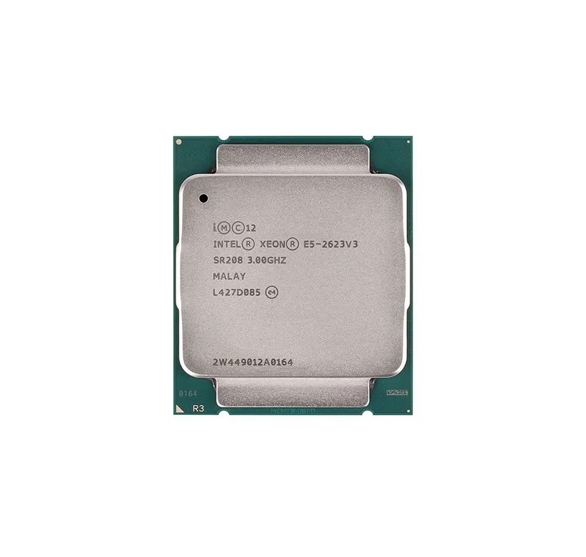 Dell Intel Xeon E5-2623 v3 3.0GHz,10M Cache,8.00GT/s QPI,Turbo,HT,4C/8T (105W) Max Mem 1866MHz - Kit (13G)