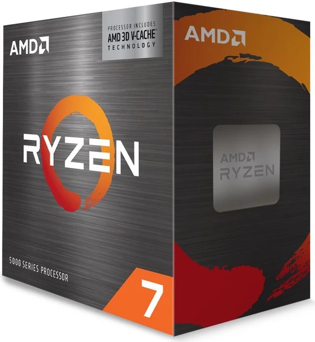 AMD Ryzen 7 5800X3D - 8-Core , 3.4Ghz , AM4 CPU