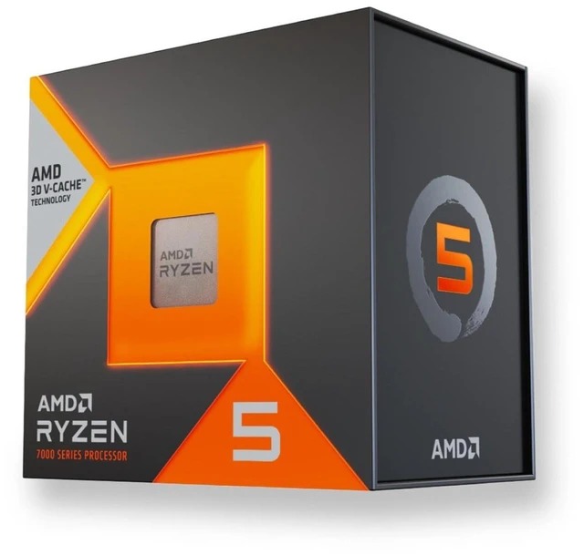 AMD Ryzen 5 7500X3D - 6-Core , 4.0Ghz , AM5 CPU
