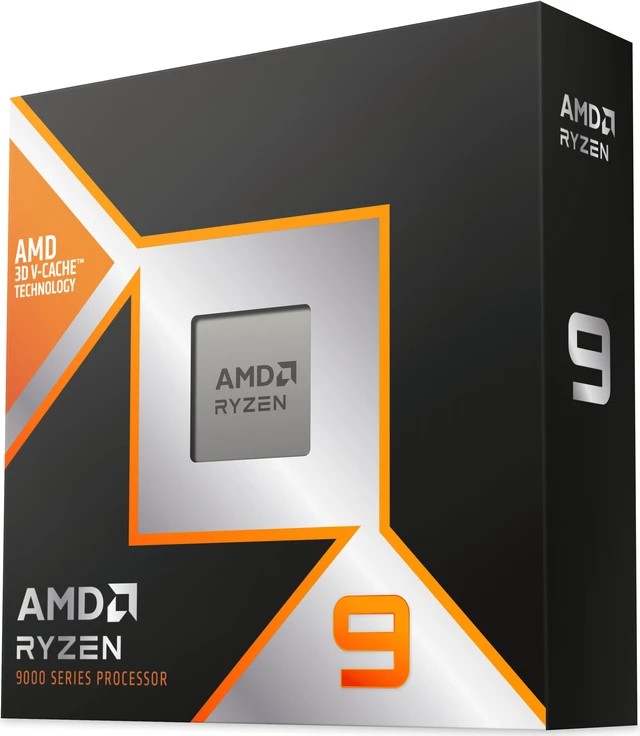 AMD Ryzen 9 9900X3D - 12-Core , 4.4Ghz , AM5 CPU