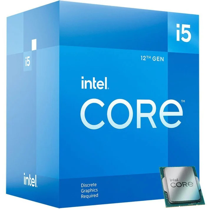 Intel Core i5 12400F - 6-Core (6+0) , up to 4.4Ghz , LGA1700 CPU