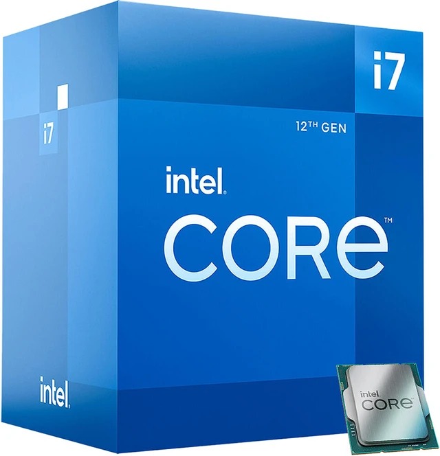 Intel Core i7 12700 - 12-Core (8+4) , up to 4.9Ghz , LGA1700 CPU