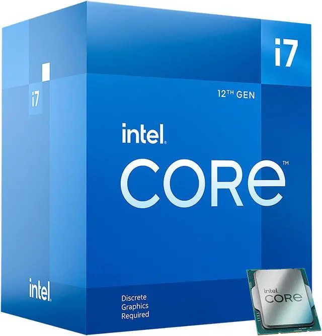 Intel Core i7 12700F - 12-Core (8+4) , up to 4.9Ghz , LGA1700 CPU