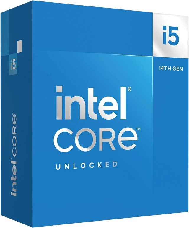 Intel Core i5 14600K - 14-Core (6+8) , up to 5.3Ghz , LGA1700 CPU