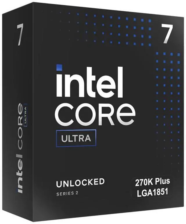 Intel Core Ultra 7 270K Plus - 24-Core (8+16) , up to 5.5Ghz , LGA1851 CPU