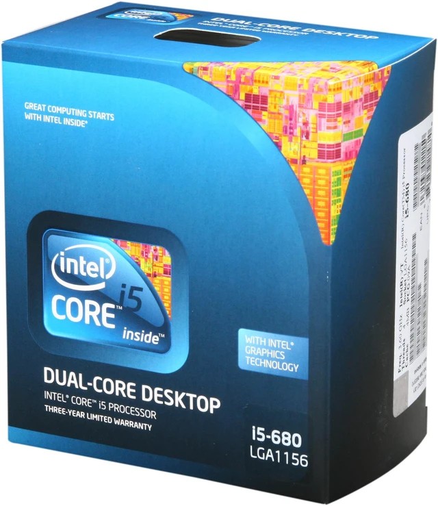 Intel lga1156 i5 Dual680 3.6