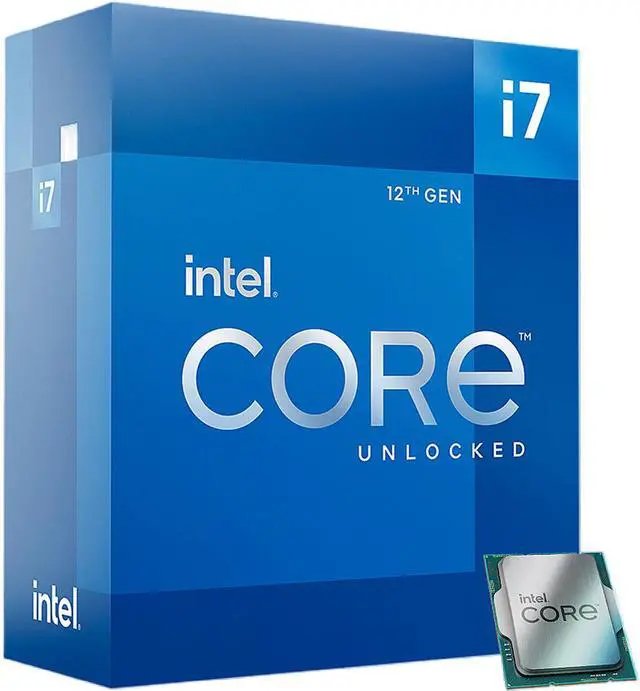Intel Core i7 12700K - 12-Core (8+4) , up to 5.0Ghz , LGA1700 CPU