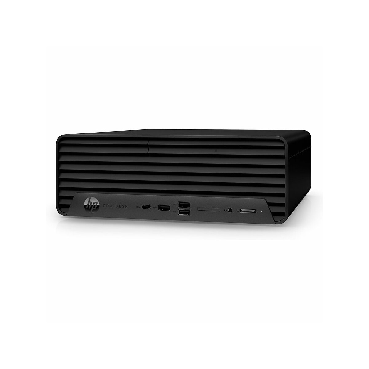 HP Pro SFF 400 G9 , Intel® Core™ i7-14700 Processor (33M Cache, up to 5.4GHz) , 8GB DDR5-4800 (1x8GB) - 2 SLOTS / MAX 64 GB , 512GB M.2 2280 PCIe NVMe Value SSD , 9.5mm DVD-Writer , Intel® UHD Graphics 770 , Windows® 11 Pro x64 , Intel® I219-LM Gigabit Network Connection + Intel® Wi-Fi 6E AX211 (2x2) and Bluetooth® 5.3 wireless card , Front: (3) USB 3.2 Gen2, (2) USB Type-C, (1) Universal Audio jack - Rear: (2) USB 2.0, (3) USB 3.2 Gen1, (1) DisplayPort 1.4a, (1) HDMI 1.4, (1) RJ-45 , (1) M.2 PCIe 2230 (For WLAN), (1) M.2 PCIe 2280/2230 (For storage), (1) PCIe 4.0 x16, (1) PCIe 4.0 x1 , HP USB 125 Keyboard + HP 125 Wired Mouse , 3Yr Onsite