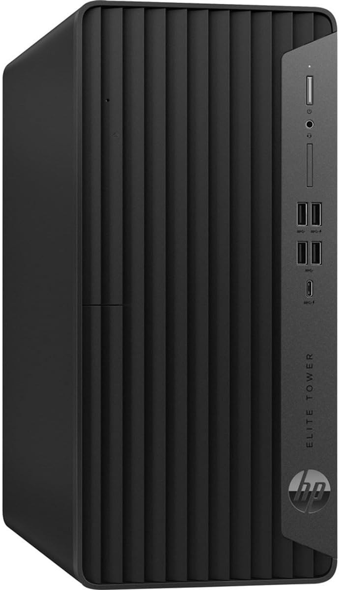 HP Elite Tower 800 G9 , Intel® Core™ i5-14500 Processor (24M Cache, up to 5.0GHz) , 32GB DDR5-4800 (1x32GB) - 4 SLOTS / MAX 128 GB , 512GB M.2 2280 PCIe NVMe , No Optical Drive , Intel® UHD Graphics 770 , Windows® 11 Pro x64 , Integrated Intel® I219LM Gigabit Network + Intel® Wi-Fi 6E AX211 ax 2x2 + Bluetooth 5.2 , Front: (4) USB 3.2 Gen 2, (1) USB Type-C, (1) Combo Audio Jack, Rear: (3) USB 3.2 Gen 1, (3) USB 3.0, (2) DisplayPort 1.4, (1) HDMI 1.4, (1) RJ-45, (1) Line-out , (1) M.2 PCIe 3 x1 2230 (for WLAN), (2) M.2 PCIe 4 x4 2280 (for storage), (1) PCIe 4.0 x16, (1) PCIe 3.0 x16 (wired as x4), (2) PCIe 3.0 x1 , HP 655 Wireless Keyboard + Mouse , 5Yr Onsite