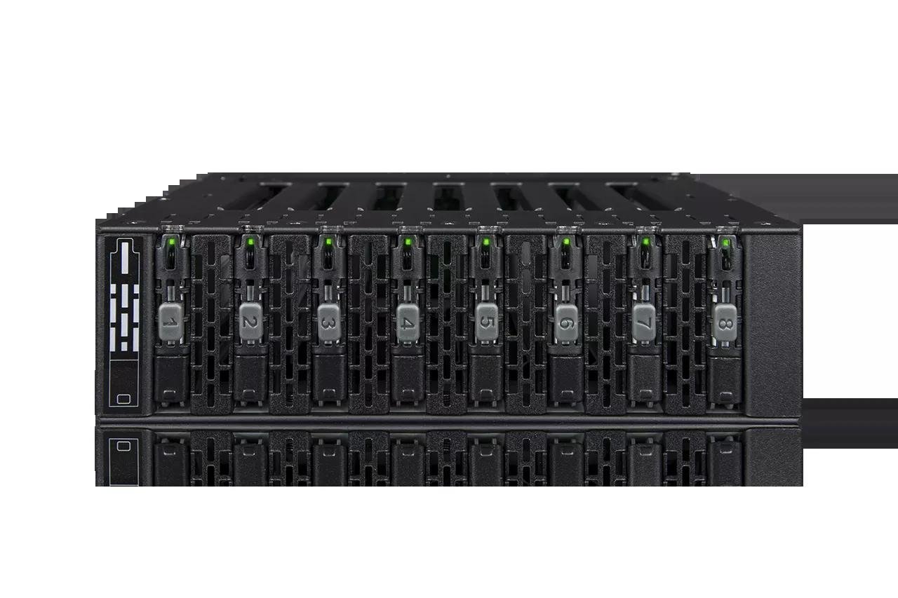 Icydock mb873mp 8xM.2->5.25