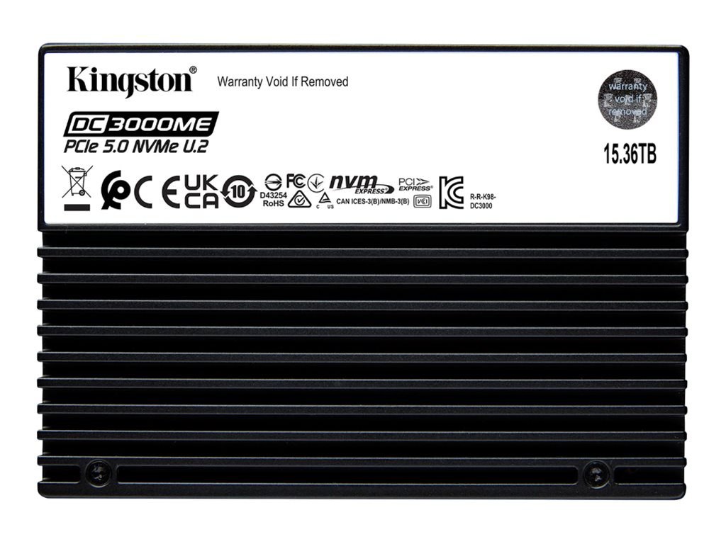 Kingston DC3000ME 15.36TB PCIe 5.0 NVMe U.2 SSD