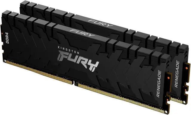 Kingston hyper-x Predator HX426C15PB3K2/64 / fury renegade KF426C15RBK2/64 - DDR4-2666 ( pc4-21300) , with tall heatsink , CL15 , 32Gb x 2 kit - support Intel XMP ( eXtreme Memory Profiles ) , 1.35v - 288pin - lifetime warranty