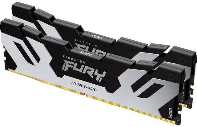 Kingston Fury Renegade - 24GB x2 (48GB) , DDR5-8000MT/s , CL38 , Black