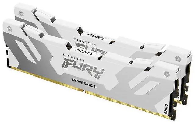 Kingston Fury Renegade - 24GB x2 (48GB) , DDR5-8400MT/s , CL40 , White