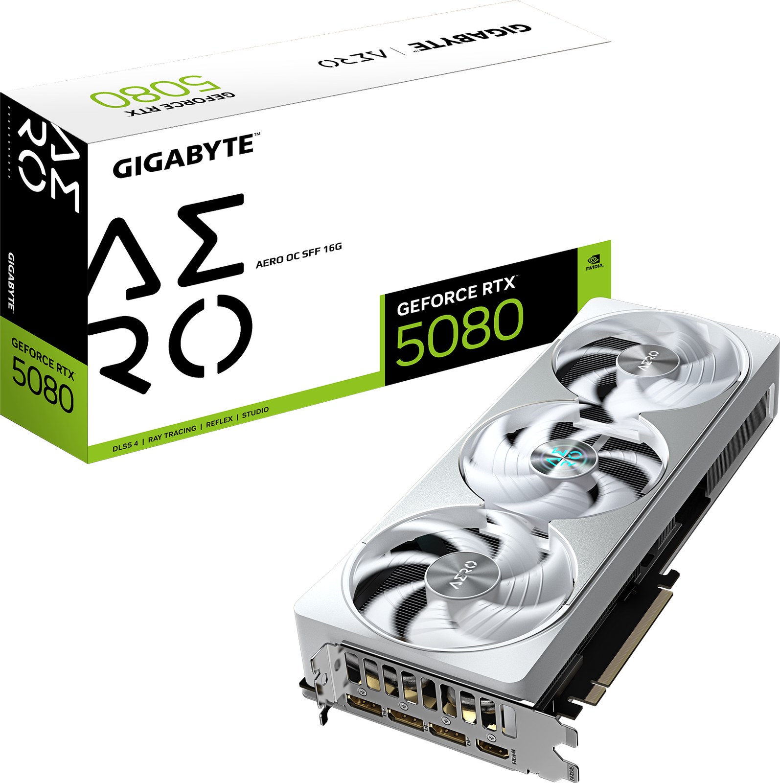 Gigabyte RTX 5080 Aero OC 16GB GDDR7 Graphics Card