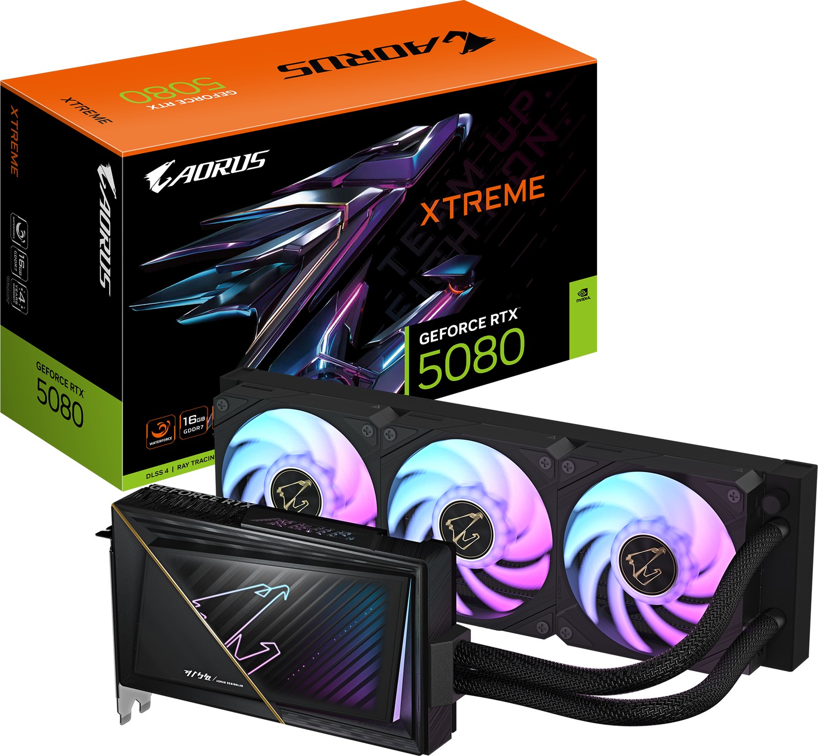 Gigabyte RTX 5080 Aorus Xtreme WaterForce 16GB GDDR7 Graphics Card