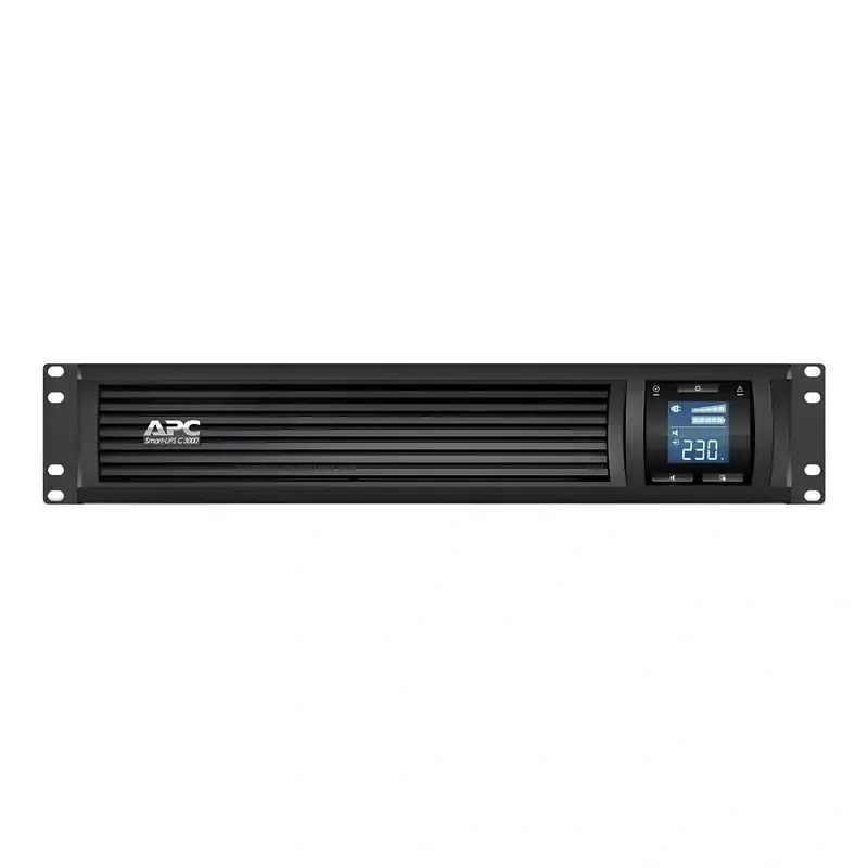APC Smart-ups C - smc3000RMi-2U , 2U rackmount , line interactive with AVR+power conditioning , with LCD graphics display , 3000VA / 2100w ; with monitoring software , usb+serial interface