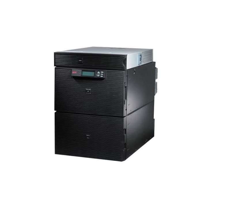 APC Smart-UPS RT SURT20KRMXLi , 12U rackmount , with AP9619 ( Network Management Card + Environmental Monitoring ) installed in smart slot , Double Conversion Online , 20K VA ; support multiple extended-run optional battery pack ( SURT192RMXLBP2 ) , with cooling fan