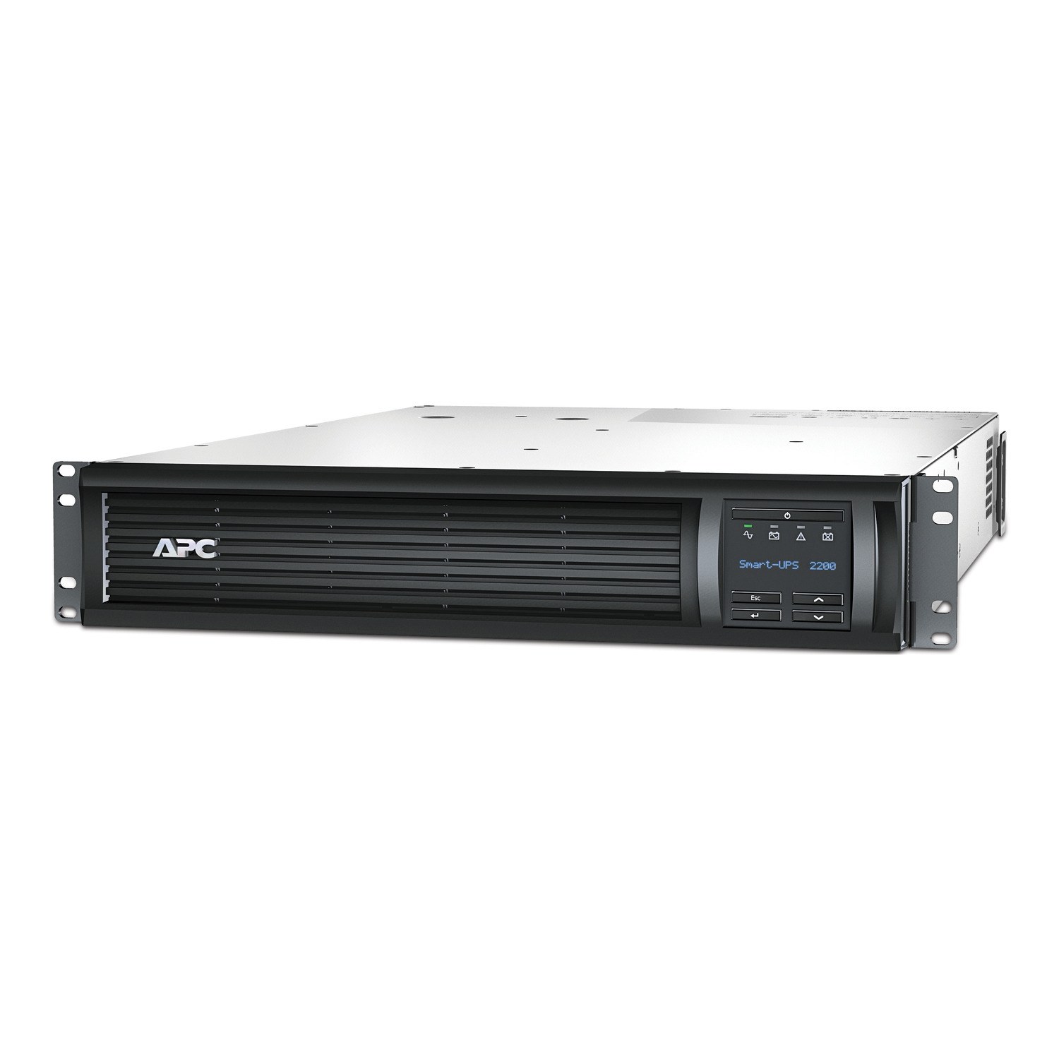 APC Smart-UPS smT2200RMi2UC with SmartConnect , 2U RackMount , with LCD graphics display , line interactive with AVR+power conditioning , 2200va / 1980w ; 8x power output , with monitoring software , UTP+usb+serial interface , with smart slot