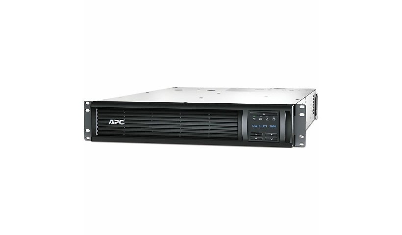 APC Smart-UPS smT3000RMi2UC with SmartConnect , 2U RackMount , with LCD graphics display , line interactive with AVR+power conditioning , 3000va / 2700w ; 8x power output , with monitoring software , UTP+usb+serial interface , with smart slot