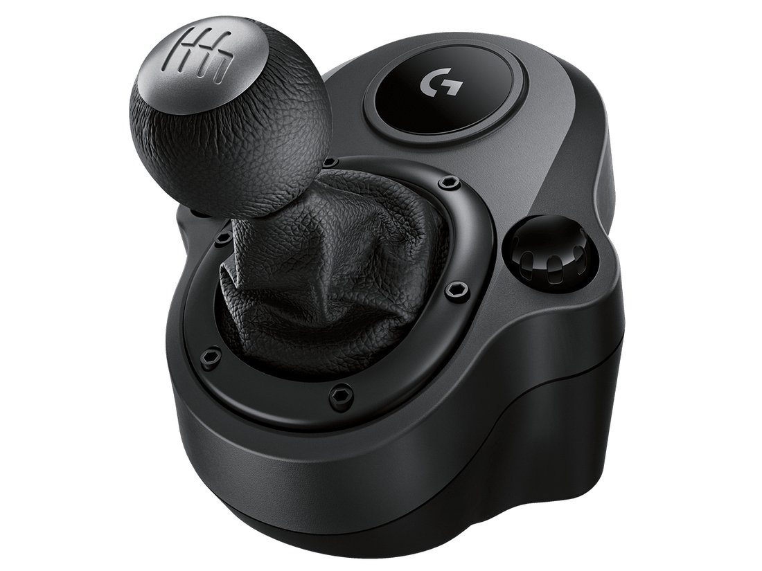 Logitech 941-000130 G920 racing Wheel Driving Force Shifter for G920 / G29 - six-speed H-pattern shifter with push-down reverse
