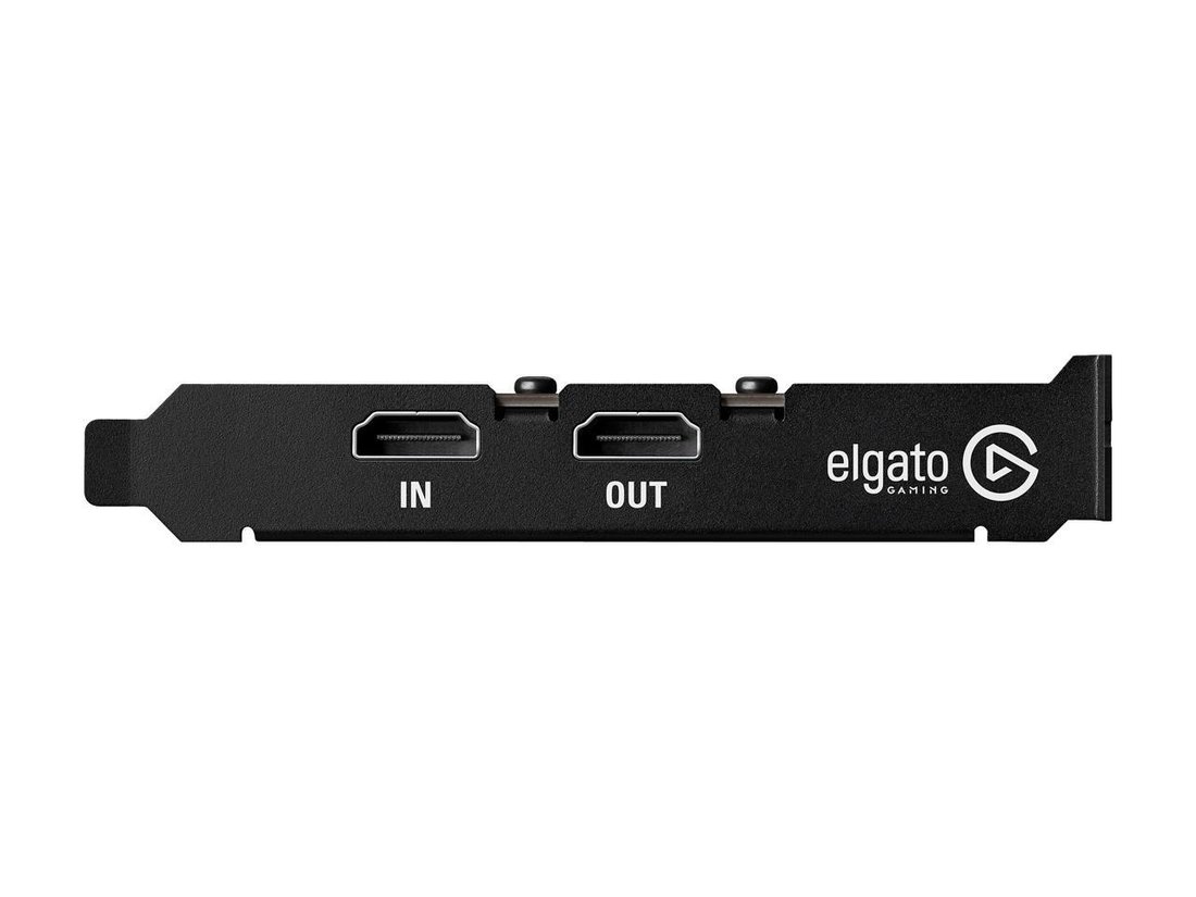 Corsair / elgato 1GC109901002 HD60 Pro - internal pci-e (x1) game capture for instant streaming or recording , capture upto 1080P @ 60FPS , upto 60Mbps capture bitrate , support H.264 encoder+master copy , PS4/XBoX one/Nintendo switch , HDMi input + HDMi out