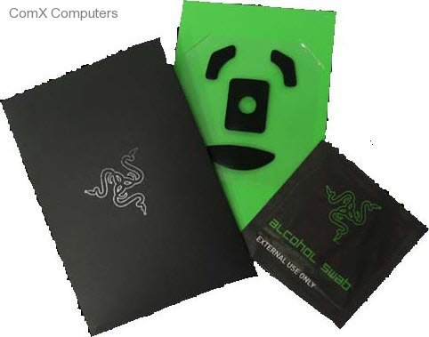 Razer Teflon Feet - for Lachesis , retail pack - gaming-grade teflon for optimized gliding , minimal friction with your gaming surface
