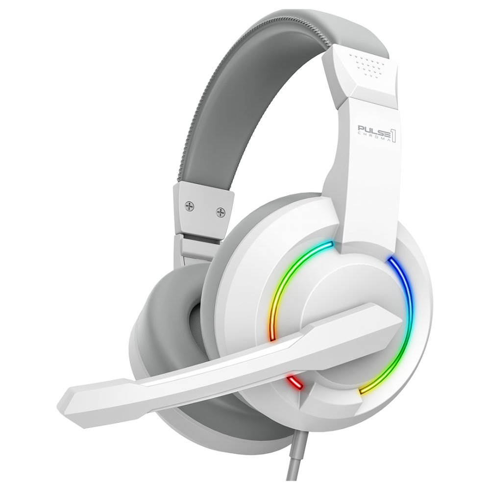 Armaggeddon Pulse 1 Chroma 2.1 Gaming Headset - White