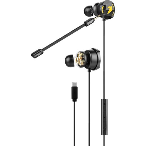 Armaggeddon WASP-7 Pro 3D Gaming Earphones with Detachable Mic