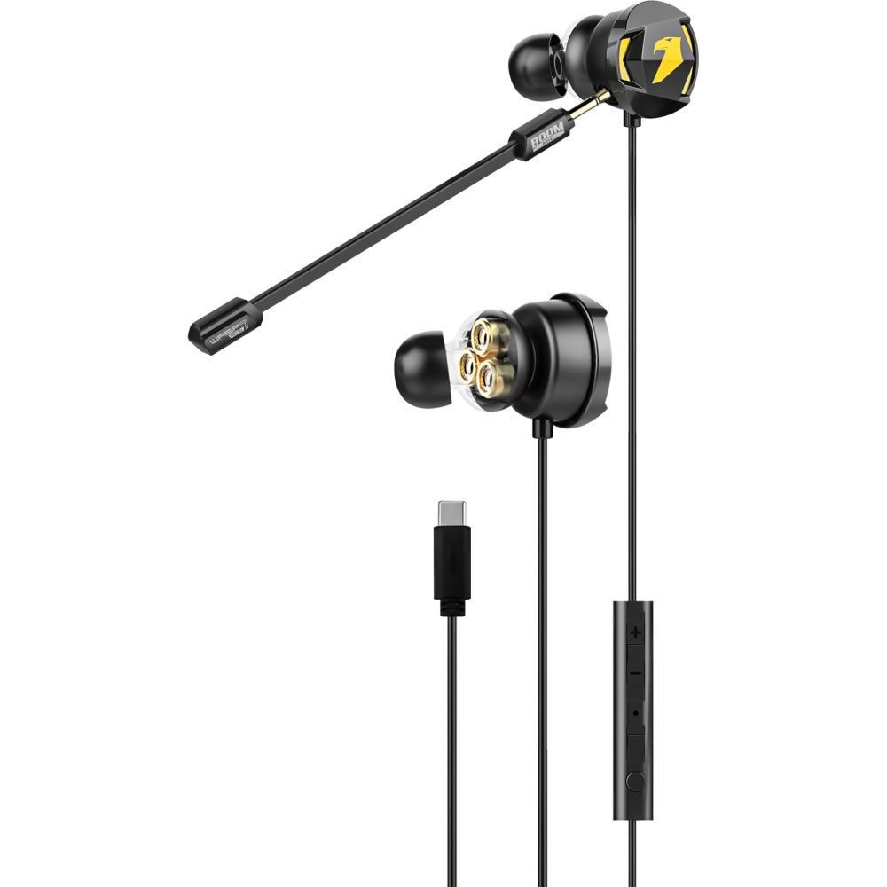 Armaggeddon Wasp-7 Type-C Gaming Earphones with Detachable Mic