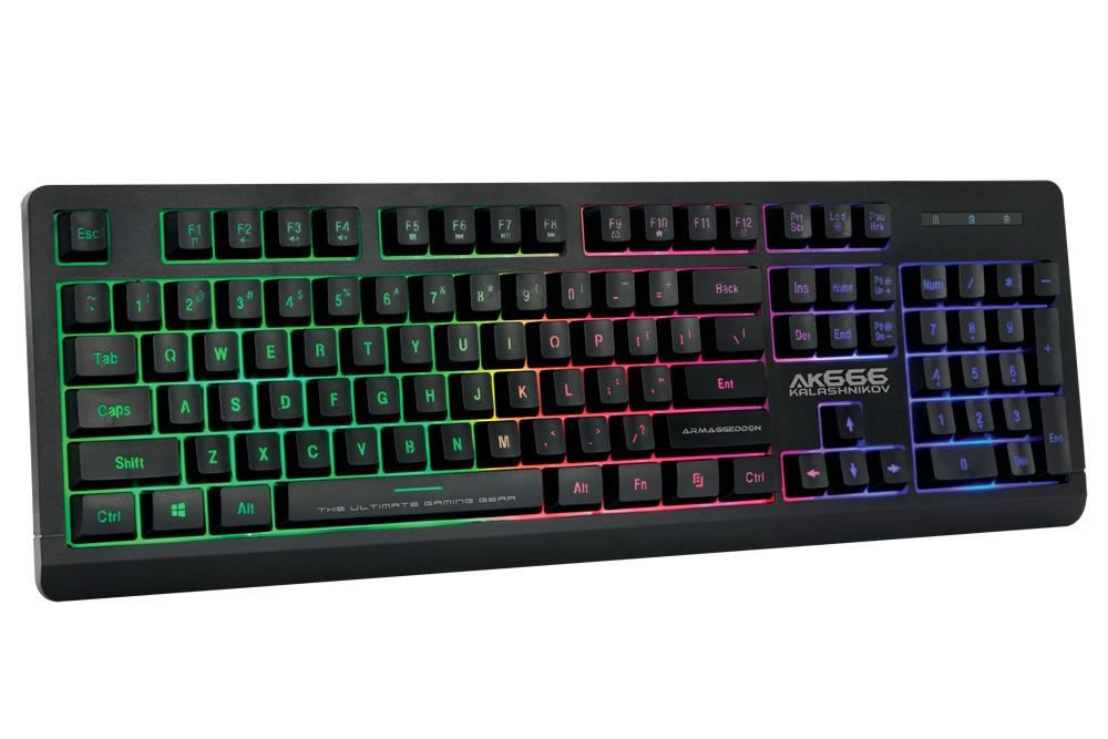 Armaggeddon AK-666 Kalashnikov Membrane Gaming Keyboard