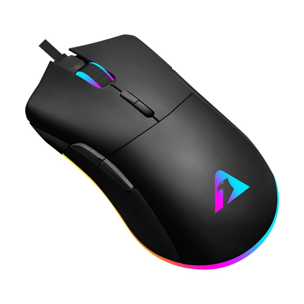 Armaggeddon Falcon V Wired Gaming Mouse - Black