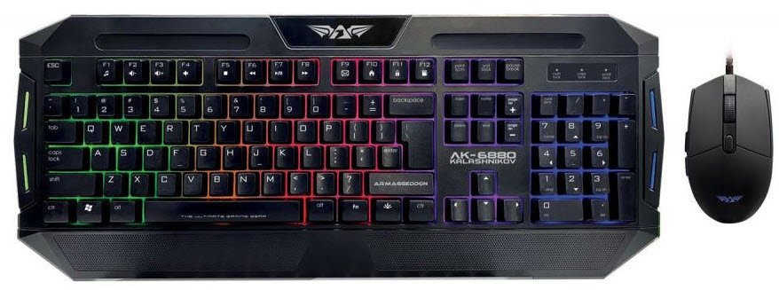 Armaggeddon AK-6880 Kalashikov Gaming Keyboard and Mouse