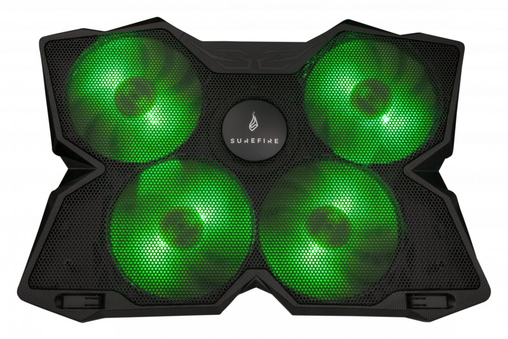Surefire Bora Gaming Laptop Cooling Pad Green