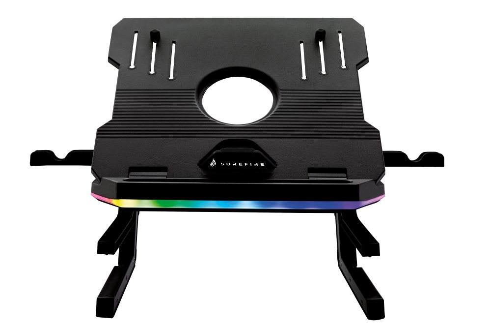 Surefire Portus X1 Foldable Laptop Stand With Rgb