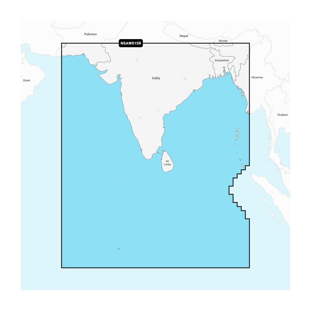 Garmin NSAW015R Indian Subcontinent (GN+)