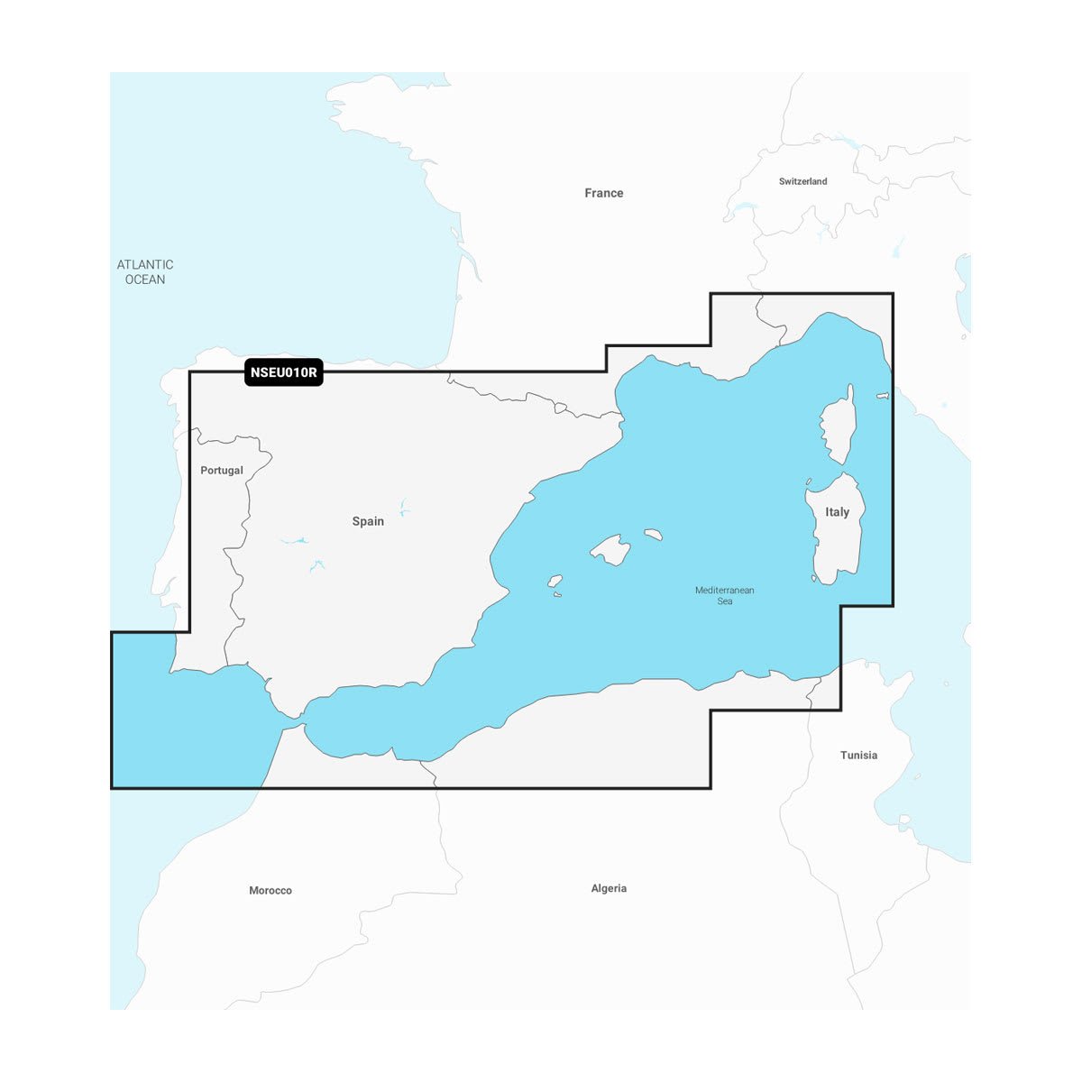 Garmin NSEU010R Spain, Mediterranean Coast (GN+)