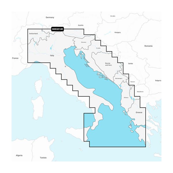 Garmin NSEU014R Italy, Adriatic Sea (GN+)